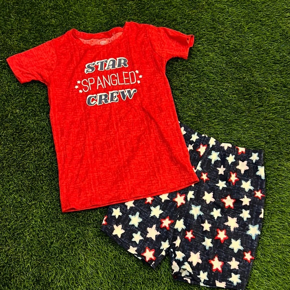 Parker Boys' Zipper Pajama - Patriotic Jeeps